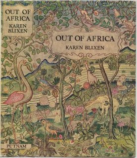 <i>Out of Africa</i> 1937 memoir by Danish author Karen Blixen