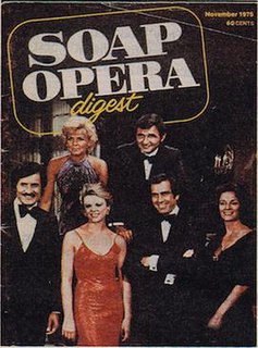 <i>Soap Opera Digest</i> weekly magazine covering American daytime soap operas