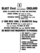 The first section of the avant-garde magazine Blast, published by Wyndham Lewis in 1914, used a condensed grotesque to give an impression of modernity and novelty.
