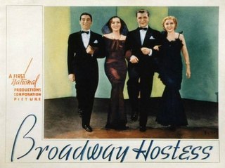 <i>Broadway Hostess</i> 1935 film by Frank McDonald