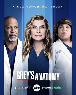 <i>Greys Anatomy</i> (season 18) Season of television series
