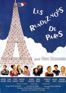 <i>Les Rendez-vous de Paris</i> 1995 portmanteau French film directed by Éric Rohmer