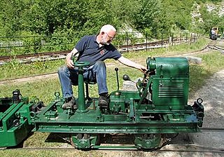 Lenzie Peat Railway railway in East Dunbartonshire, Scotland, UK