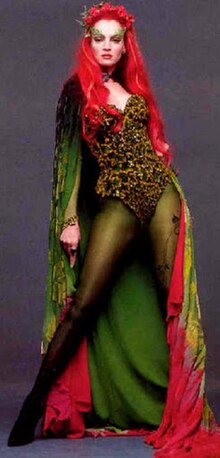 Uma Thurman as Poison Ivy in the 1997 film Batman & Robin.