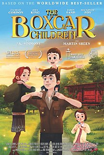 <i>The Boxcar Children</i> (film) 2014 American 3D computer animated family adventure