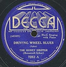 Обложка сингла Driving Wheel Blues.jpg