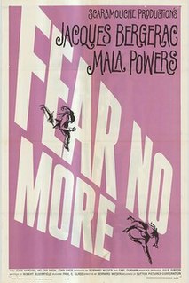 <i>Fear No More</i> (film) 1961 film by Bernard Wiesen