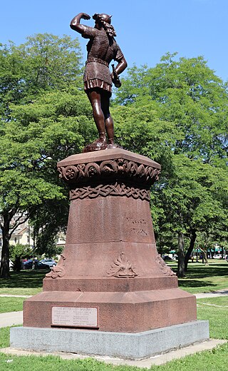 <i>Leif, the Discoverer</i> (Whitney) Sculpture by Anne Whitney