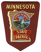 Official Patch of the Minnesota State Patrol