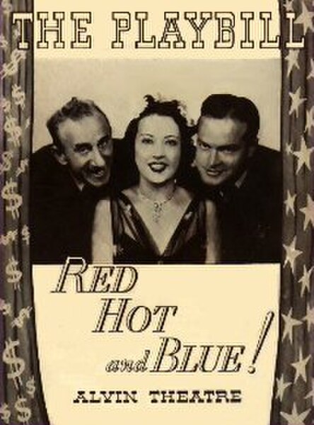 1936 original broadway production playbill cover