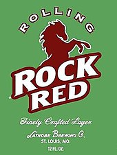 Rolling Rock Red logo