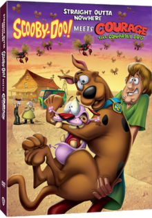 Straight Outta Nowhere, Scooby-Doo Meets Courage the Cowardly Dog Poster.png