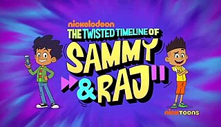 <i>The Twisted Timeline of Sammy & Raj</i> British-Indian childrens comedy adventure animated television series