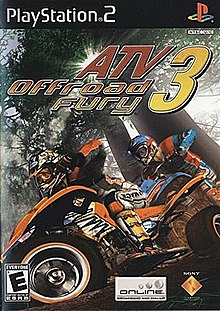 PS2 Lot of 5 Racing Games:: Moto Mania 3, Power Drome, ATV Fury, Splashdown  AD88