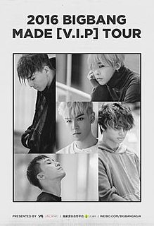 Made V.I.P Tour 2016 concert tour by Big Bang