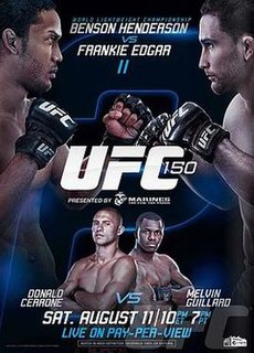 UFC 150 UFC mixed martial arts event in 2012