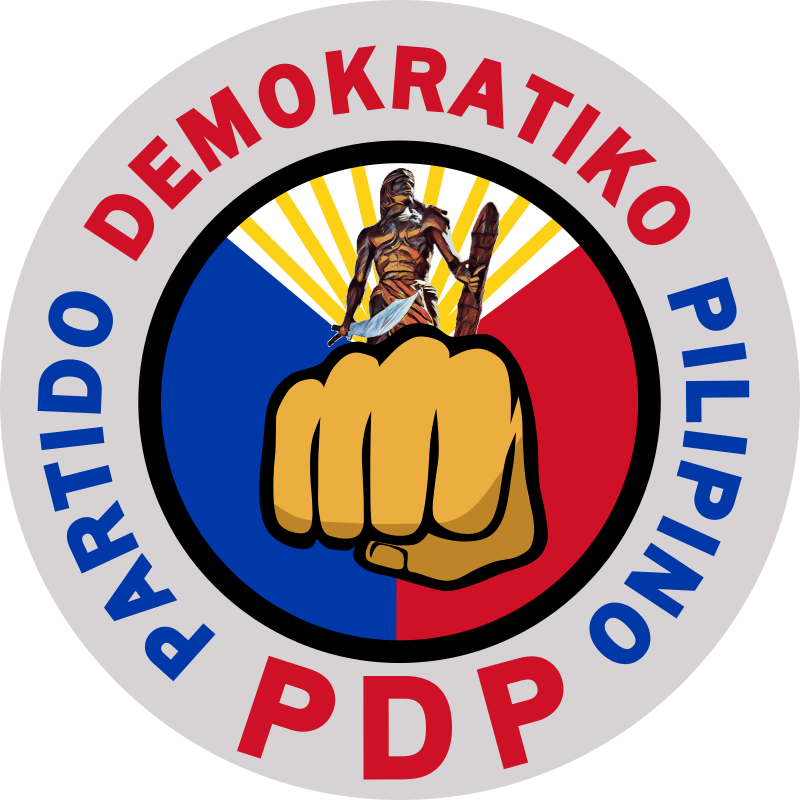 Partido Demokratiko Pilipino - Lakas ng Bayan (PDP-Laban).svg
