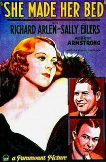 <i>She Made Her Bed</i> 1934 film by Ralph Murphy