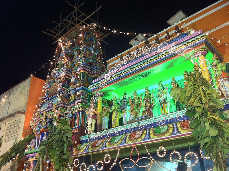 File:Sri Lakshmi Hayagriva Temple in Sri Ramakrishna Nagar, Muthialpet, Pondicherry.jpg