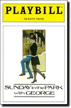 Original Broadway Playbill cover