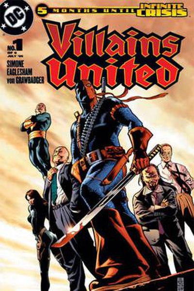 Cover to Villains United #1, art by J.G. Jones.