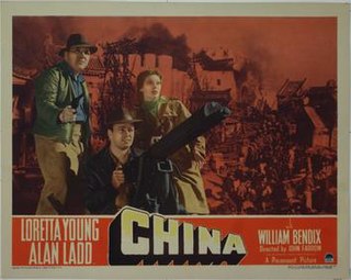 <i>China</i> (1943 film) 1943 film by John Farrow