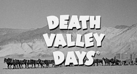 Early logo of Death Valley Days