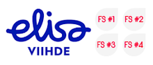 Fanseat television channels alternate logo Elisa Viihde Fanseat alternate logo.png