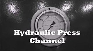 <span class="mw-page-title-main">Hydraulic Press Channel</span> YouTube channel by Finnish workshop owner Lauri Vuohensilta