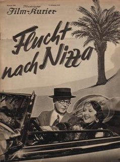 <i>The Escape to Nice</i> 1932 film