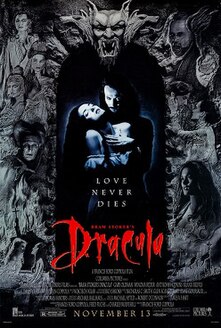 <i>Bram Stokers Dracula</i> 1992 horror film by Francis Ford Coppola