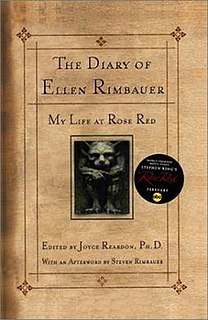 <i>The Diary of Ellen Rimbauer: My Life at Rose Red</i> 2001 novel by Ridley Pearson