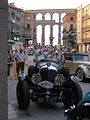 A antique auto show in Segovia, 2005.