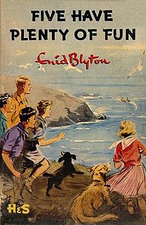 <i>Five Have Plenty of Fun</i> novel by Enid Blyton