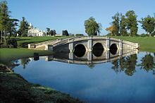 The Repton Bridge on Stoke Park's Golf Course, opened in July 1909 Golf at Stoke Park.jpg