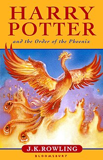 <i>Harry Potter and the Order of the Phoenix</i> 2003 fantasy novel by J. K. Rowling