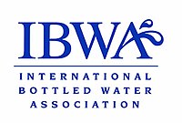 Logo of the International Bottled Water Association. Ibwa logo1.jpg