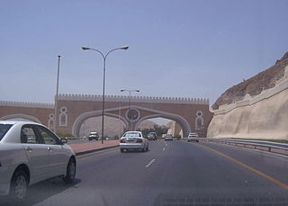 <span class="mw-page-title-main">Sultan Qaboos Street</span> Road in Muscat, Oman