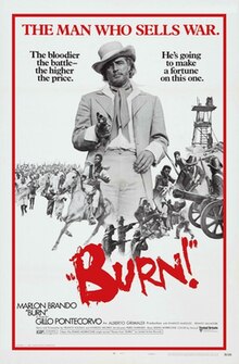 Original movie poster for the film Burn!.jpg