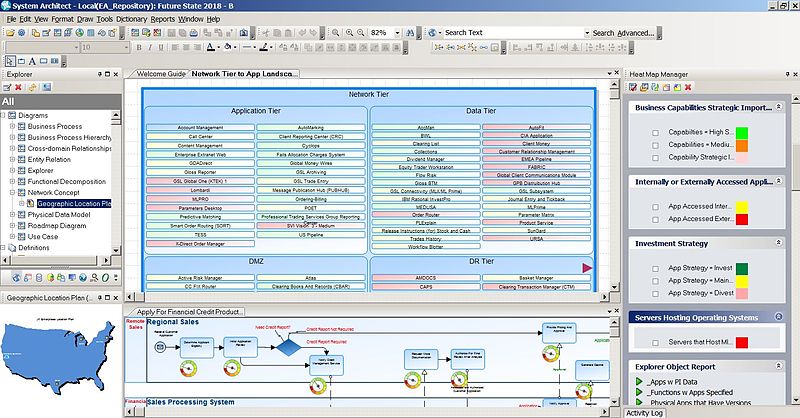 File:Screen shot of IBM System Architect software.jpg