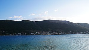 View of Sparadici from Grebastica