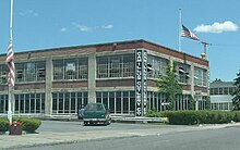The Camillus Cutlery factory in the village of Camillus, New York c.2006. Camilluscutlery.jpg