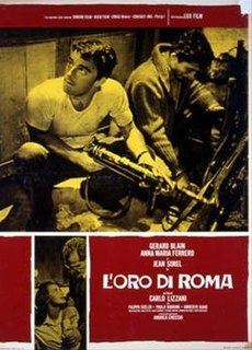 <i>Gold of Rome</i> 1961 Italian war drama film by Carlo Lizzani