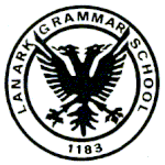 Lanark Gramer Okulu Logosu BW.gif