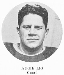 Augie Lio was the Lions' fourth-round selection in the 1941 draft. Lio-Augie-1947.jpg