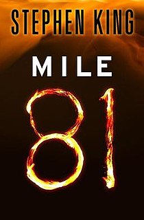 <i>Mile 81</i> Novella by Stephen King