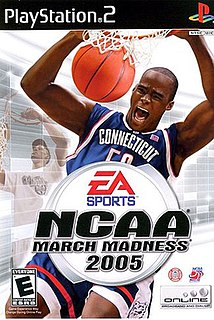 <i>NCAA March Madness 2005</i> 2004 video game