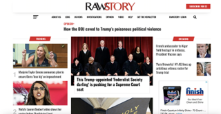 <i>Raw Story</i> American progressive news website