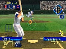 Gameplay screenshot from the Sega Saturn version.