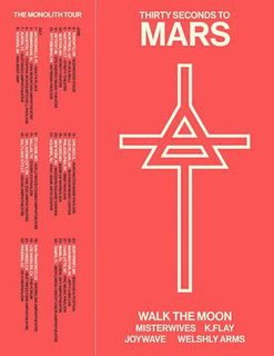 Monolith Tour 2018–19 concert tour by Thirty Seconds to Mars